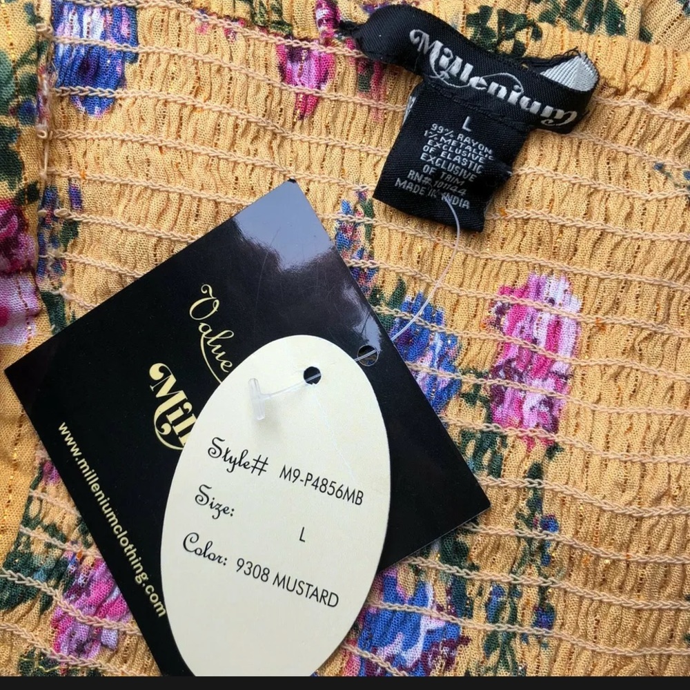 5/$20 NWT Millenium Dress L fits like XL